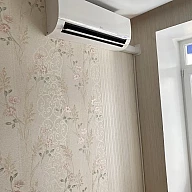 Кондиционер в квартиру, трасса по балкону