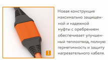 Нагревательный кабель Теплолюкс ProfiRoll 12,5 м/225 Вт