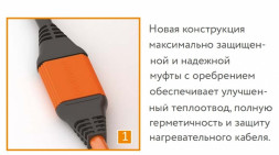 Нагревательный кабель Теплолюкс ProfiRoll 153,0 м/2700 Вт