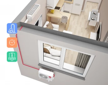 Установка кондиционера под окном