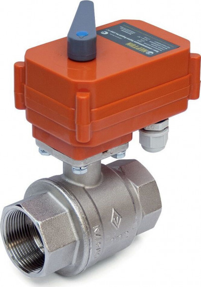 Шаровой кран с электроприводом для труб с большим диаметром Neptun Bugatti Pro 220В - 1 1/2