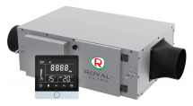 Приточная вентиляционная установка Royal Clima RCV-900 LUX + EH-2800 (1-фазный)