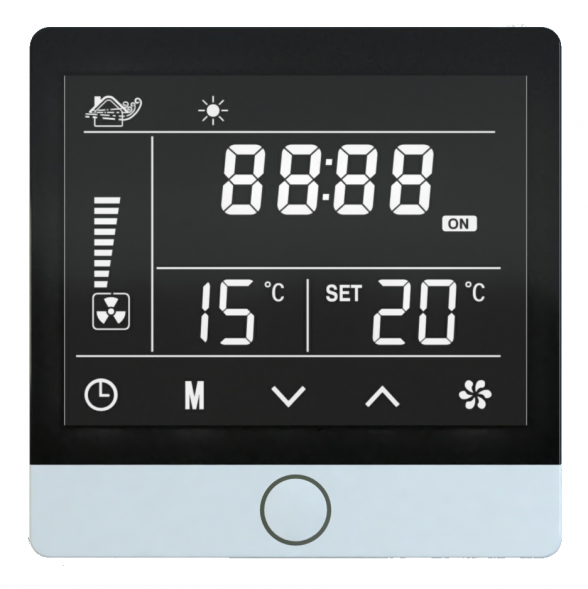 Приточная вентиляционная установка Royal Clima RCV-900 LUX + EH-2800 (1-фазный)