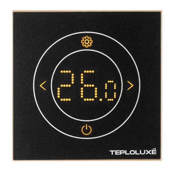 Терморегулятор Теплолюкс Solus Zen Wi-Fi черный/золото